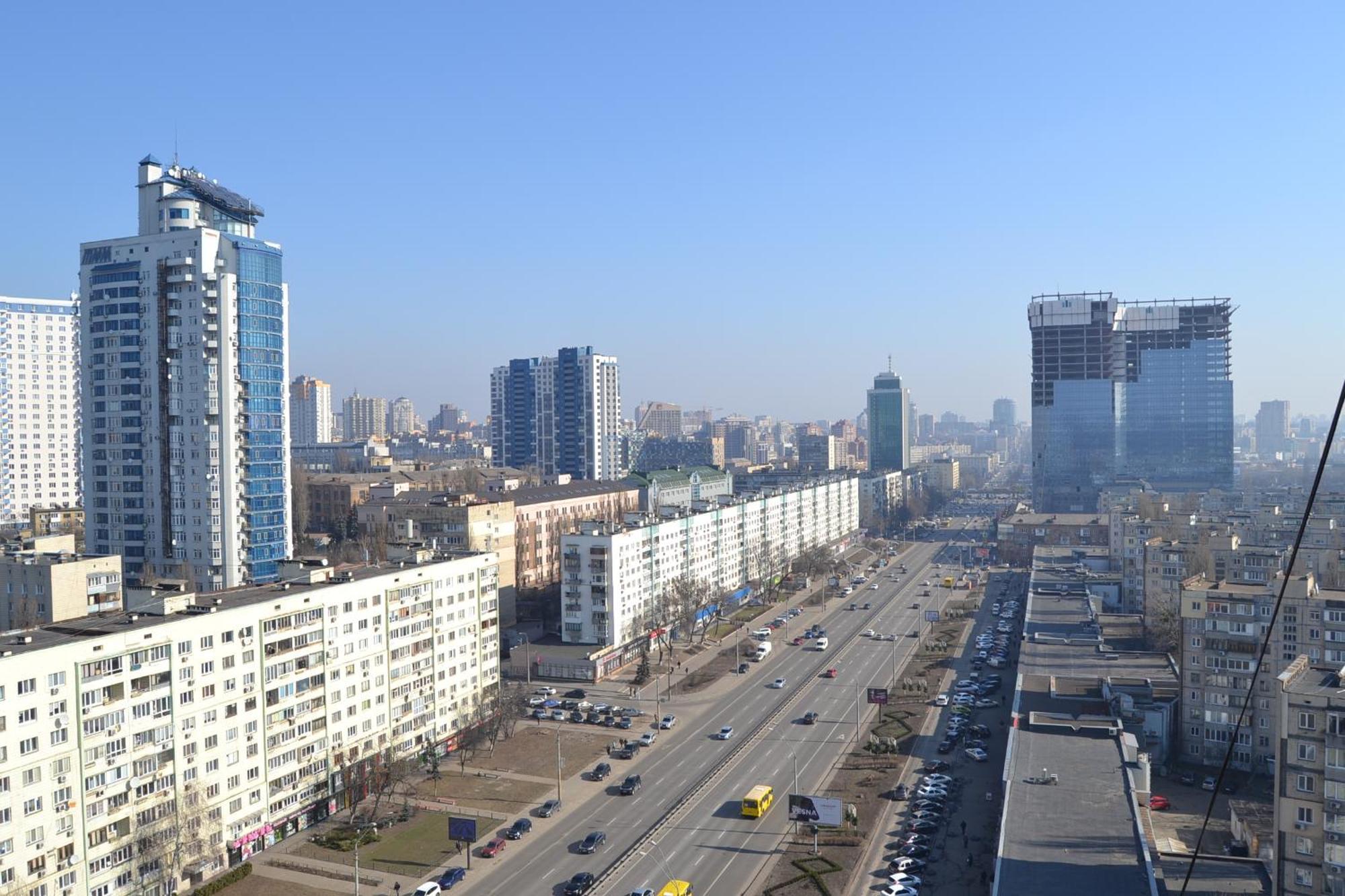 Apartment On Prospect Beresteiskyi 29 Kiev Buitenkant foto